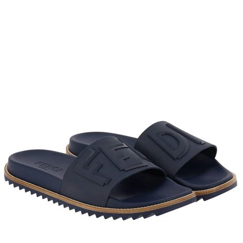 fendi slides for men|fendi denim slides.